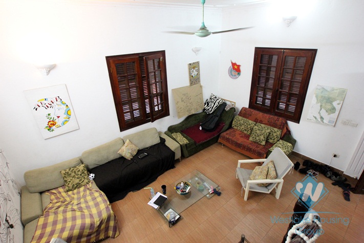 Nice house with big yard for lease in Dang Thai Mai st, Tay Ho, Ha Noi